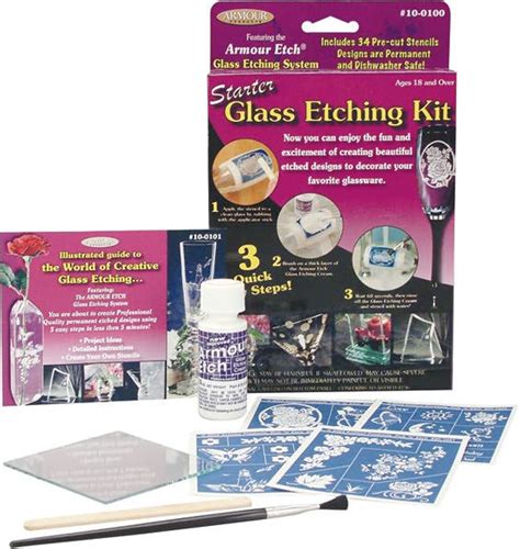 Glass Etching Starter Kit 85593101006 Item Barnes And Noble®