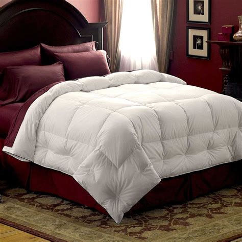 Hypoallergenic down alternative fill is ideal for those with allergies. Pacific Coast Medium Warmth Down Comforter - King Size ...