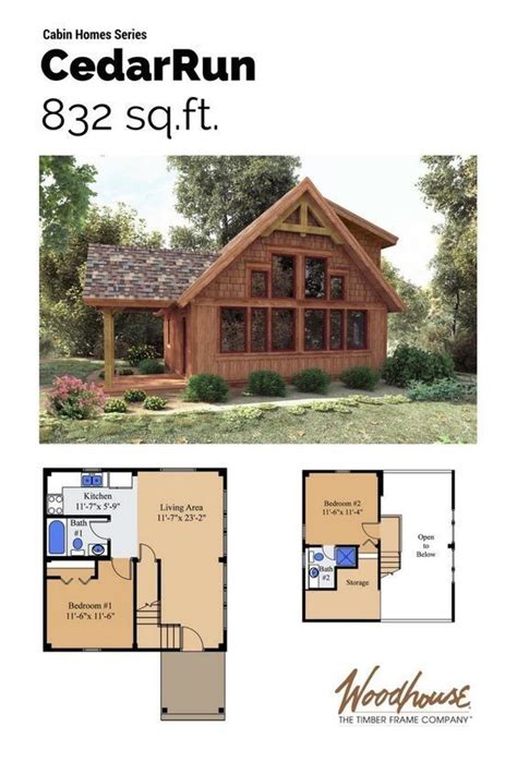2 Bedroom Cabin Plans With Loft Gallery Small Cabin Plans Cabin