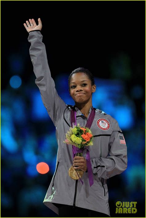Us Olympian Gabby Douglas Wins Gold Medal In Gymnastics Photo 2695837 Photos Just Jared