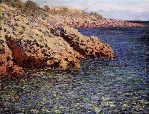 Rocks On The Mediterranean Coast 1888 Claude Monet