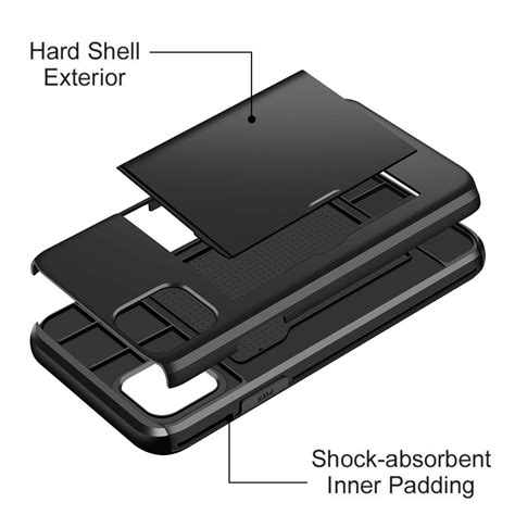 Tough Armour Slide Case Card Holder For Apple Iphone Pro Max