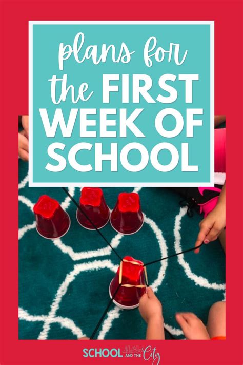build relationships during the first week of school in 2021 first week of school ideas first