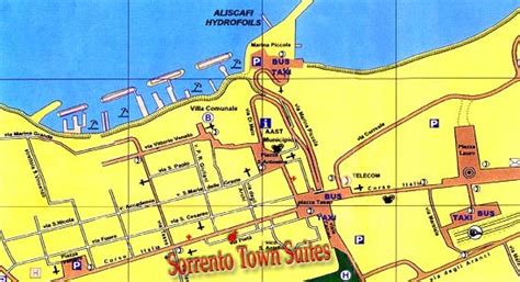 Sorrento Town Suites Maps