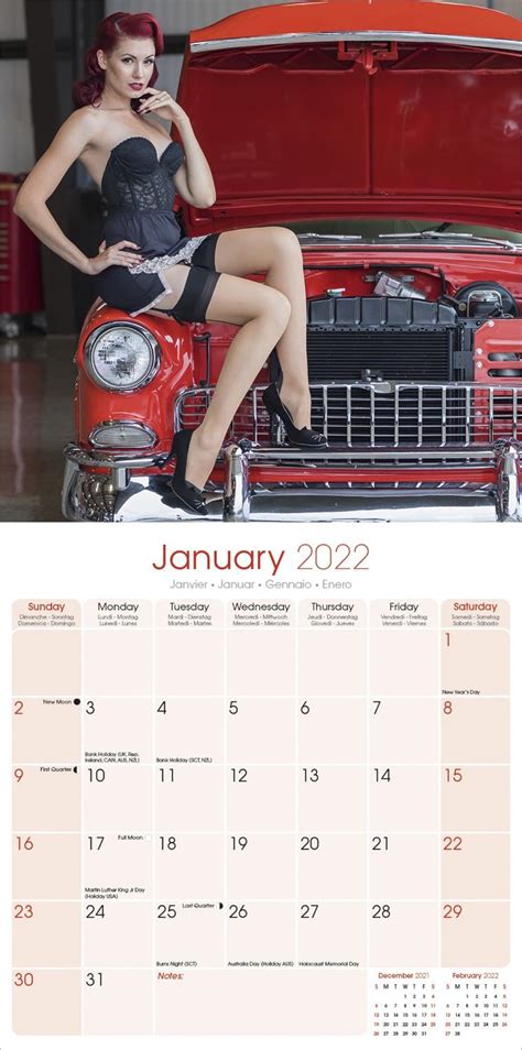pinup calendar 2024 lok cherri crystal