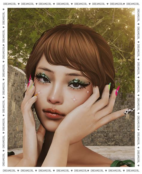 3d Lashes Ver 7 New Mesh By Dreamgirl Sims Love