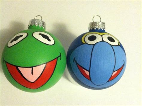 Individual Muppet Ornaments The Muppets Hand Painted By Gingerpots