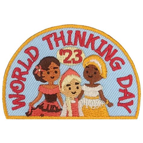 World Thinking Day 2023 Patch Makingfriends