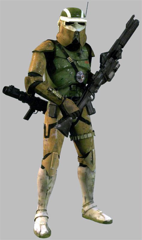 What Is The Difference Between A Clone Scout Trooper And An Arf Scout