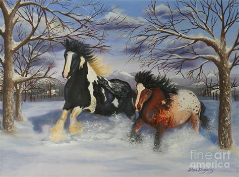 Lasse And Spookie Painting By Lora Duguay Fine Art America