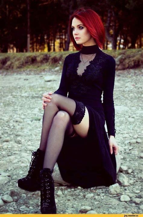 Your Daliy Dose Of Goth Red Head Awesome Fashion Gothic Outfits Gothic Fashion