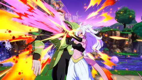 Partnering with arc system works, dragon ball fighterz maximizes high end anime graphics and brings easy to learn but difficult to master fighting gameplay. Dragon Ball FighterZ Showcases Android 21 in Action - oprainfall