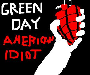 Текст green day — american idiot. The Cover of Green Day's 'American Idiot' CD - Drawception