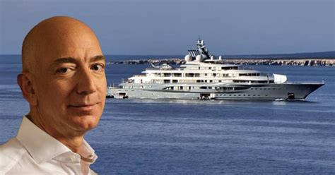 Jeff Bezos Luxury Super Yacht Arrives In Agios Georgios Pegeias