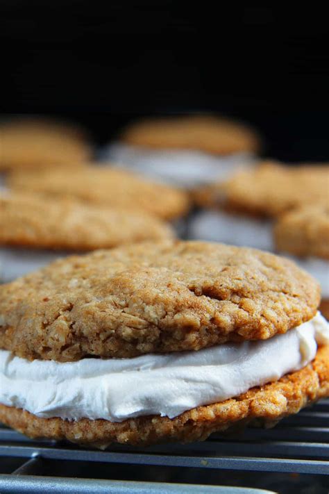 The Best Homemade Oatmeal Creme Pies So Soft And Chewy