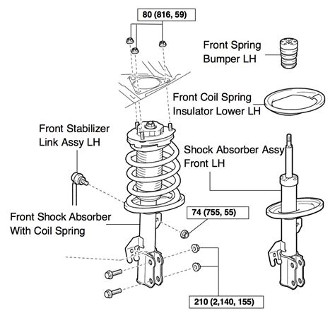 Toyota Camry Front Strut Replacement