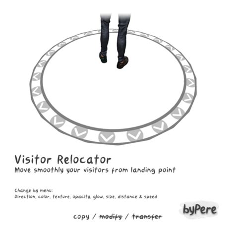 Second Life Marketplace Visitor Relocator