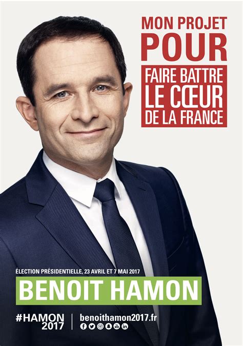 Lecture d un message mail Orange Benoît Hamon Affiches politiques