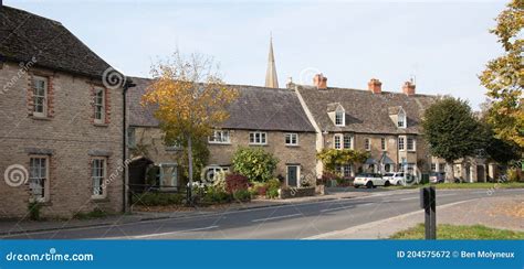 Views Of Houses In Bampton West Oxfordshire In The United Kingdom