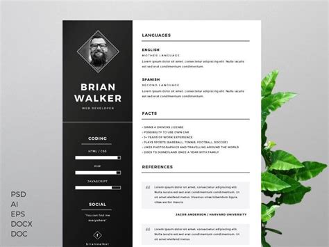 Every been on other curriculum vitae template websites? 21 Creative Resume Templates MS Word - Free & Premium ...