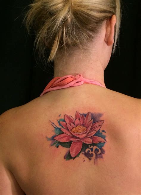 Watercolor Water Lily Tattoo Viraltattoo