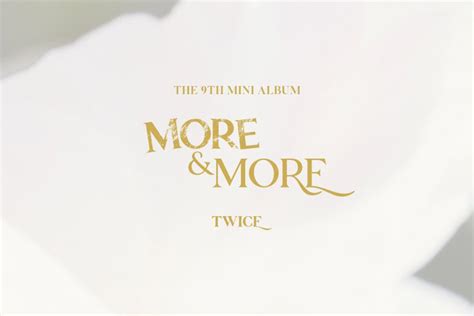Twice Reveal Tracklist For Forthcoming Album More And More Plnkwifi