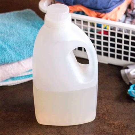 Diy Liquid Laundry Detergent Recipe No Soap Oh The Things Well Make