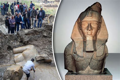 ramesses ii state of pharaoh unearthed in cairo egypt daily star