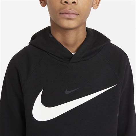 Nike Sportswear Swoosh Big Pullover Hoodie Junior Boys Sportsdirect