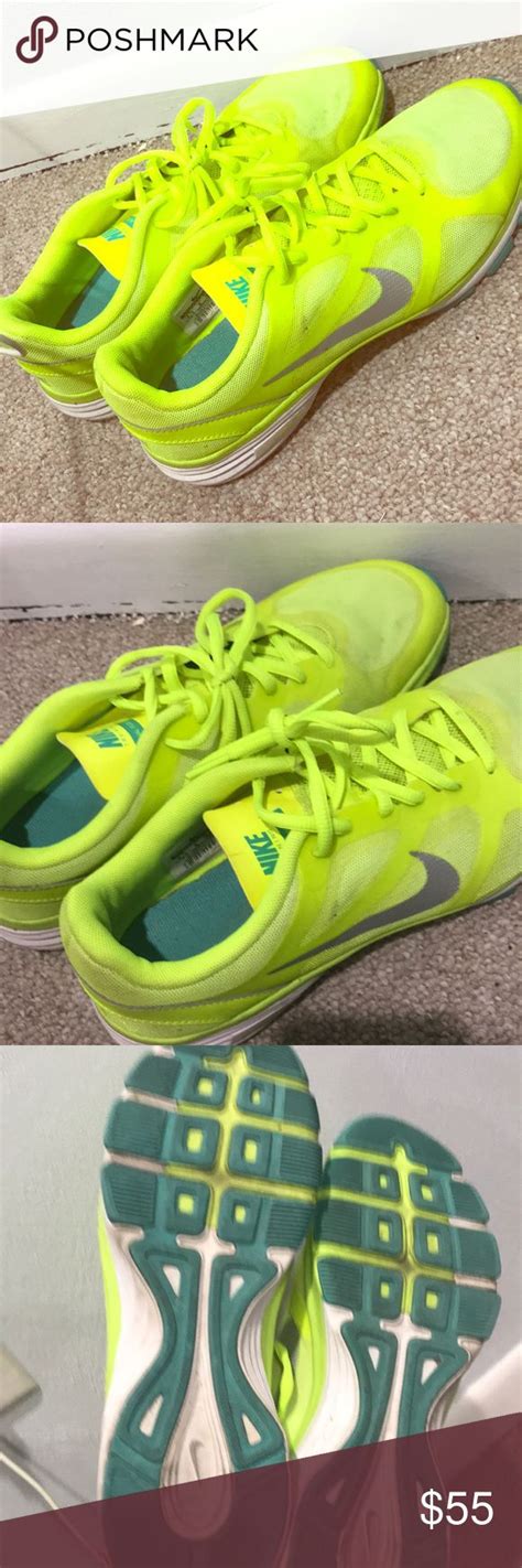 Neon Yellow Nike Tennis Shoes Nike Tennis Shoes Yellow