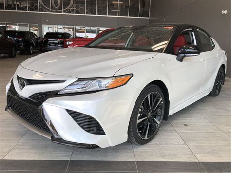 2020 toyota camry xse 6 cylinder with 2 tone paint and red interior! New 2020 Toyota Camry XSE Front Wheel Drive 4 Door Car