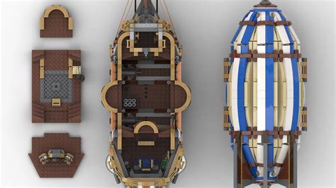 Das Steampunk Airship Hebt Ins Lego Ideas Review Ab