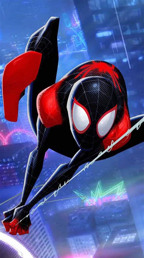 Miles Morales Ultimate Spider Man Into The Spider Verse Hombre