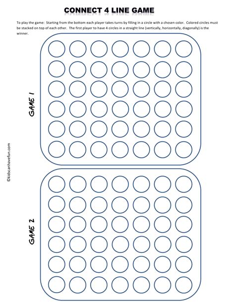 Connect Four Addition Worksheet Ameise Live