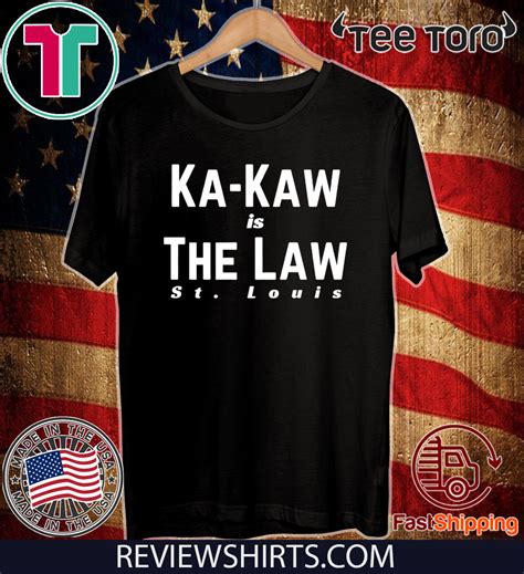 Football St Louis Xfl Ka Kaw Is The Law Official T Shirt Hoodie Sweatshirt And Long Sleeve