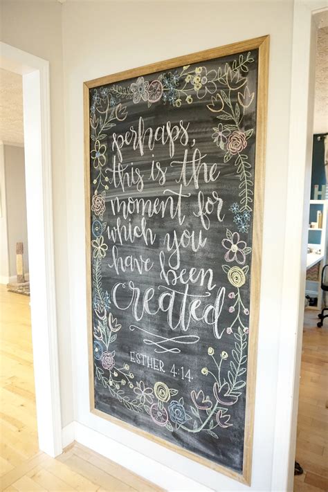 The most common cute chalkboard material is paper. Having a blank wall in your kitchen leaves you with so ...