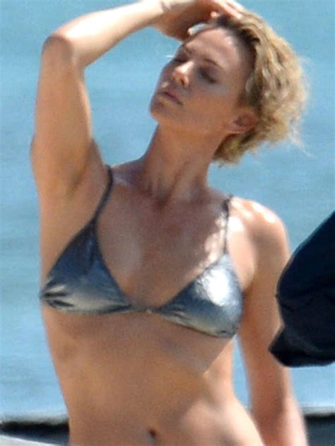 Charlize Theron Bikini Photoshoot In Miami Gotceleb