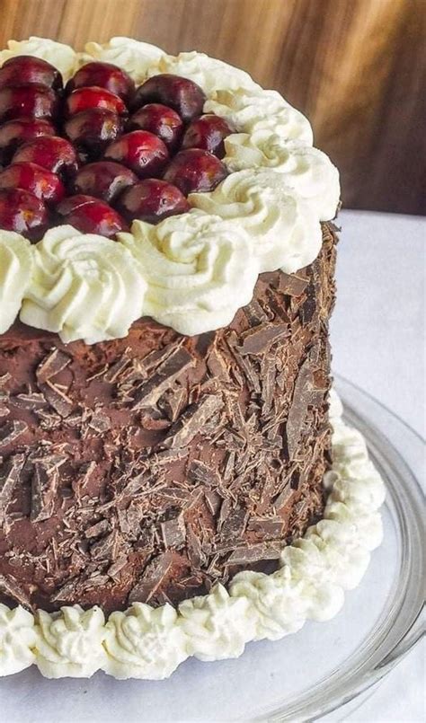 Double Chocolate Black Forest Cake EASY RECIPES