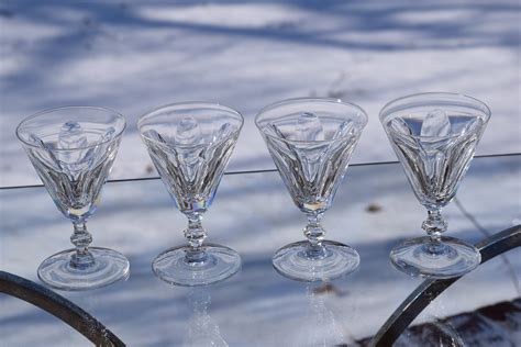 Vintage Waterford Crystal Wine Glasses Set Of 4 Waterford Galtee