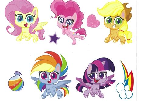 Roommates My Little Pony Mlp Wall Decal Set Rmk4297ss Decals Stickers