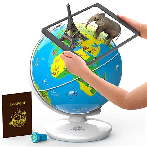 Interactive Ar World Globe For Kids 4 10 Years App Based Globe