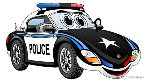 All images is transparent background and free download. "Police Sports Car Cartoon" by Scott Hayes | Redbubble