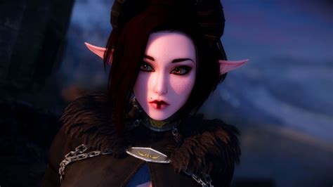 Horns Plus Elf Ears Equals Yes Please 2 At Skyrim Special Edition Nexus