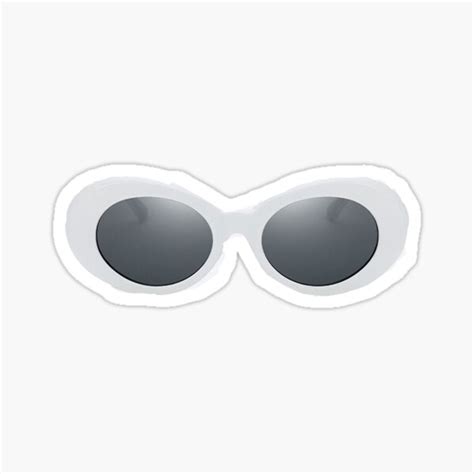 Clout Gogglesglasses Sticker For Sale By Memetrashpepe Redbubble