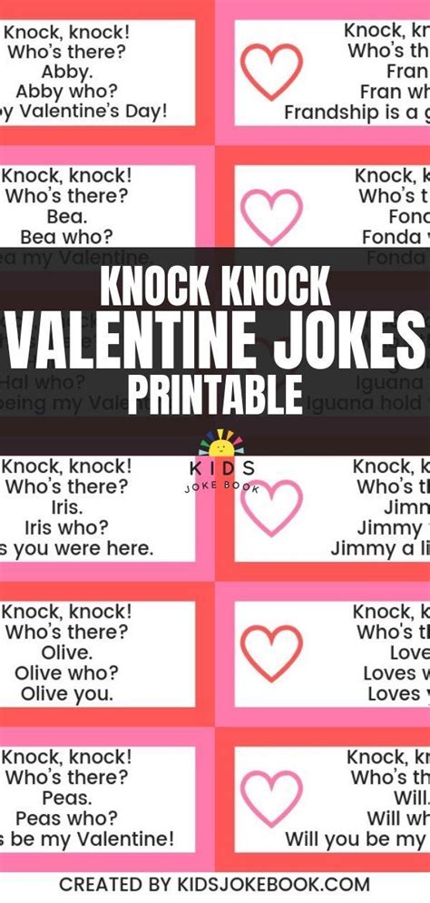 Cute Romantic Knock Knock Jokes Veraporter Blog