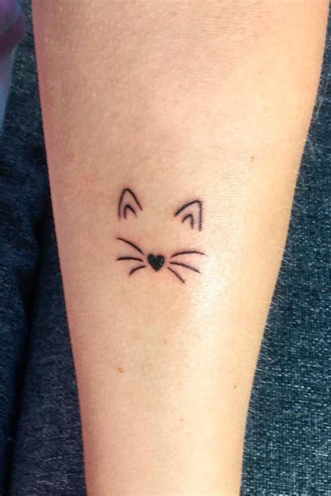 A Cat Tattoos Guide To Help You Choose Minimalist Cat Tattoo