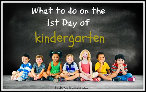 First Day Of Kindergarten Tips Tricks And Ideas For Success