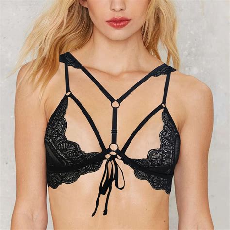 Sexy Lace Bra Crop Top 2018 New Summer Style Fashion Strappy Crisscross Camis Camisole Sexy Cut