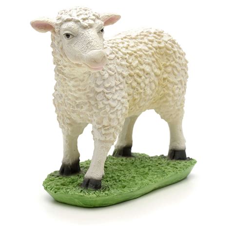 Nativity Figurine Sheep In Resin 24cm Online Sales On Uk