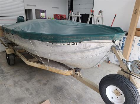 Transport A 14 Ft Aluminum Boat With Motor On Trailer To Salmon Arm Uship